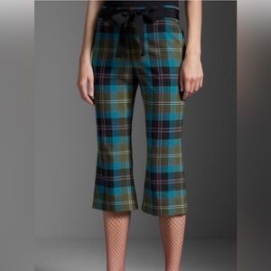 L.A.M.B. Cropped plaid pants